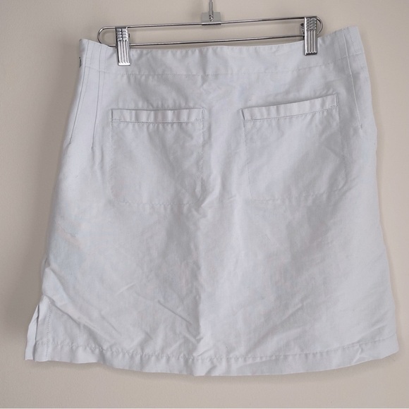 Oakley Athletic Golf Skort Light Grey Tan Size 4 - Picture 2 of 7